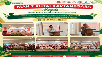 Kepala MAN 2 Kukar Ikuti Rakor dan Evaluasi Program Kerja KKM Kaltim